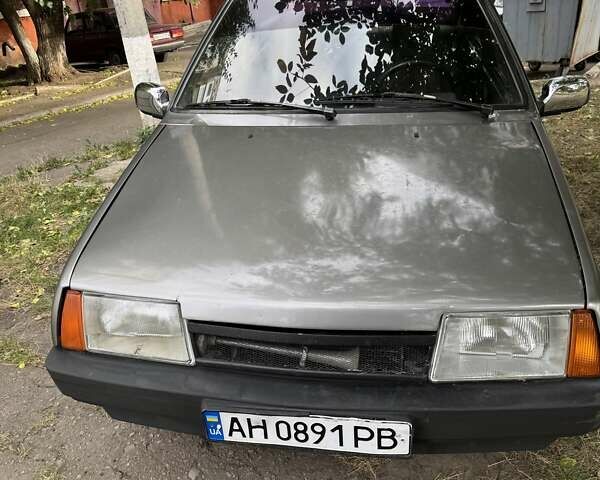 Серый ВАЗ 21099, объемом двигателя 1.6 л и пробегом 100 тыс. км за 1599 $, фото 1 на Automoto.ua