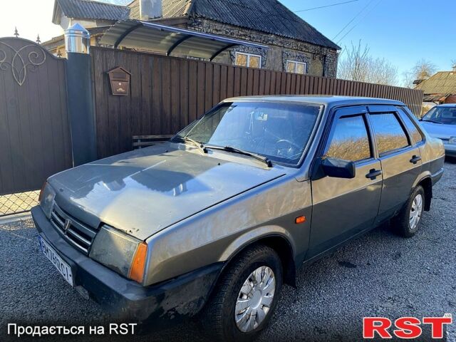 Сірий ВАЗ 21099, об'ємом двигуна 1.5 л та пробігом 185 тис. км за 1050 $, фото 1 на Automoto.ua