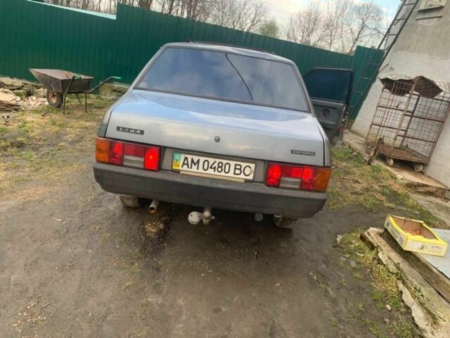 Сірий ВАЗ 21099, об'ємом двигуна 1.3 л та пробігом 34 тис. км за 570 $, фото 1 на Automoto.ua
