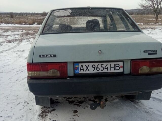 Серый ВАЗ 21099, объемом двигателя 1.5 л и пробегом 400 тыс. км за 450 $, фото 1 на Automoto.ua