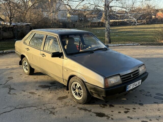 Серый ВАЗ 21099, объемом двигателя 1.5 л и пробегом 150 тыс. км за 750 $, фото 1 на Automoto.ua