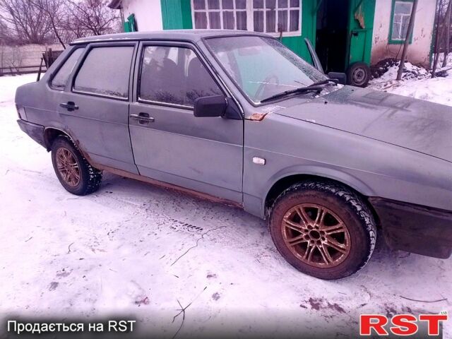 Сірий ВАЗ 21099, об'ємом двигуна 1.5 л та пробігом 264 тис. км за 1100 $, фото 1 на Automoto.ua