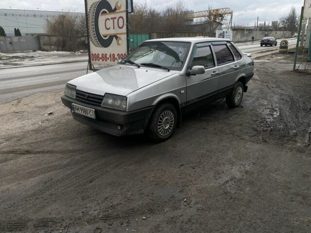 Серый ВАЗ 21099, объемом двигателя 1.5 л и пробегом 123 тыс. км за 1500 $, фото 1 на Automoto.ua