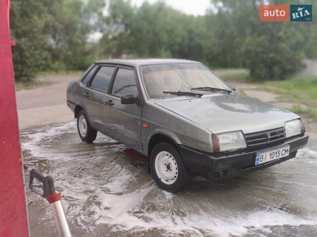 Сірий ВАЗ 21099, об'ємом двигуна 1.5 л та пробігом 247 тис. км за 1150 $, фото 1 на Automoto.ua