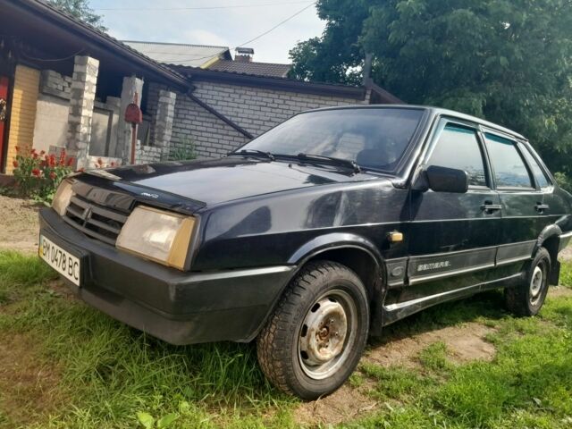 Серый ВАЗ 21099, объемом двигателя 1.5 л и пробегом 350 тыс. км за 777 $, фото 1 на Automoto.ua