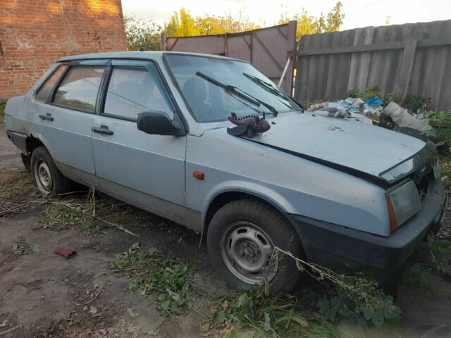 Сірий ВАЗ 21099, об'ємом двигуна 1.5 л та пробігом 54 тис. км за 500 $, фото 1 на Automoto.ua