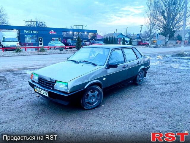 Серый ВАЗ 21099, объемом двигателя 1.5 л и пробегом 220 тыс. км за 850 $, фото 1 на Automoto.ua