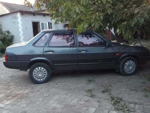 Сірий ВАЗ 21099, об'ємом двигуна 1.5 л та пробігом 220 тис. км за 1000 $, фото 1 на Automoto.ua