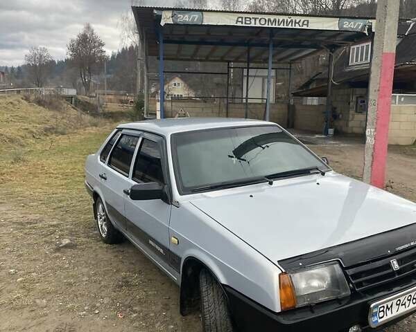 Сірий ВАЗ 21099, об'ємом двигуна 1.5 л та пробігом 90 тис. км за 900 $, фото 1 на Automoto.ua