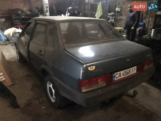 Серый ВАЗ 21099, объемом двигателя 1.5 л и пробегом 210 тыс. км за 999 $, фото 1 на Automoto.ua