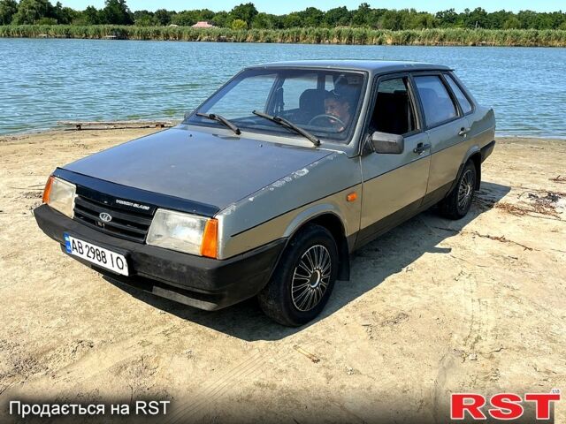 Серый ВАЗ 21099, объемом двигателя 1.5 л и пробегом 148 тыс. км за 1200 $, фото 1 на Automoto.ua