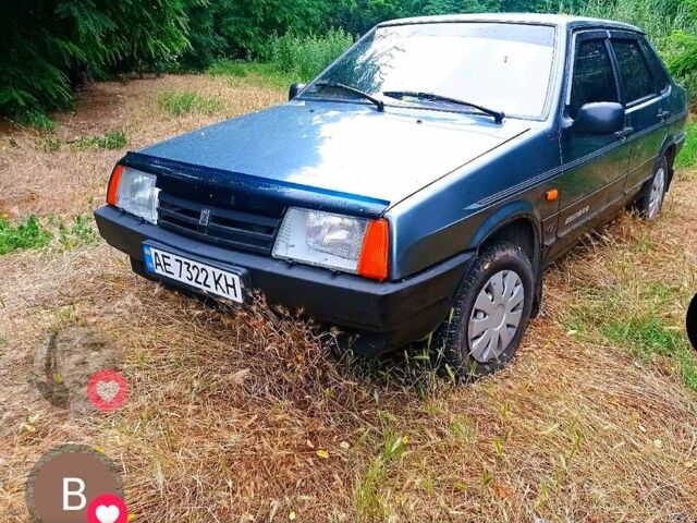 Серый ВАЗ 21099, объемом двигателя 1.5 л и пробегом 50 тыс. км за 1100 $, фото 1 на Automoto.ua