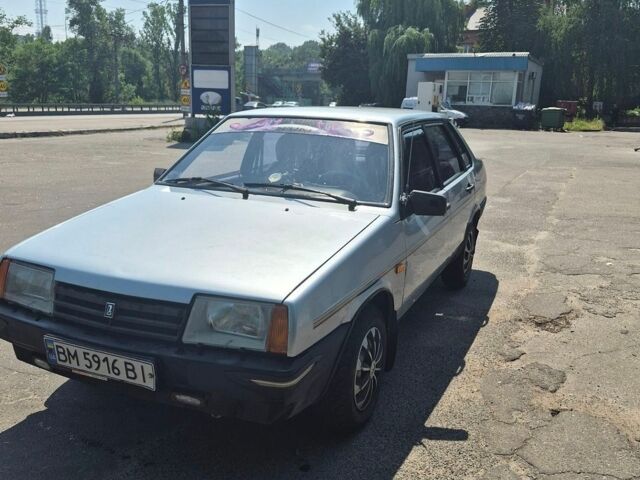 Серый ВАЗ 21099, объемом двигателя 1.5 л и пробегом 97 тыс. км за 2200 $, фото 1 на Automoto.ua