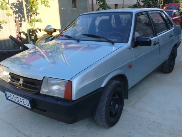 Сірий ВАЗ 21099, об'ємом двигуна 1.5 л та пробігом 190 тис. км за 1013 $, фото 1 на Automoto.ua