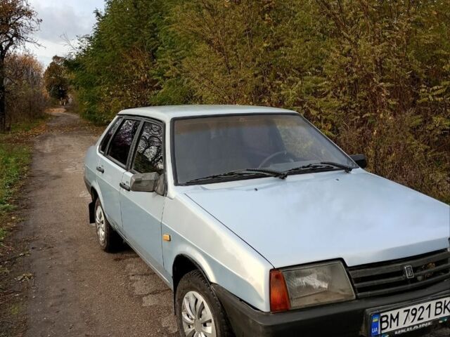 Серый ВАЗ 21099, объемом двигателя 1.5 л и пробегом 189 тыс. км за 1100 $, фото 1 на Automoto.ua