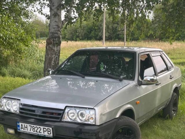 Серый ВАЗ 21099, объемом двигателя 1.5 л и пробегом 140 тыс. км за 1007 $, фото 1 на Automoto.ua