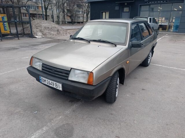 Серый ВАЗ 21099, объемом двигателя 1.5 л и пробегом 200 тыс. км за 1450 $, фото 1 на Automoto.ua
