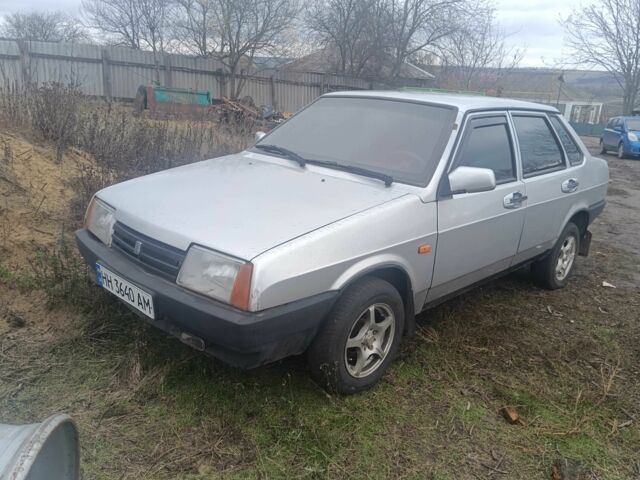 Сірий ВАЗ 21099, об'ємом двигуна 1.5 л та пробігом 156 тис. км за 1450 $, фото 1 на Automoto.ua