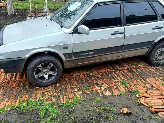 Сірий ВАЗ 21099, об'ємом двигуна 1.5 л та пробігом 199 тис. км за 1200 $, фото 1 на Automoto.ua