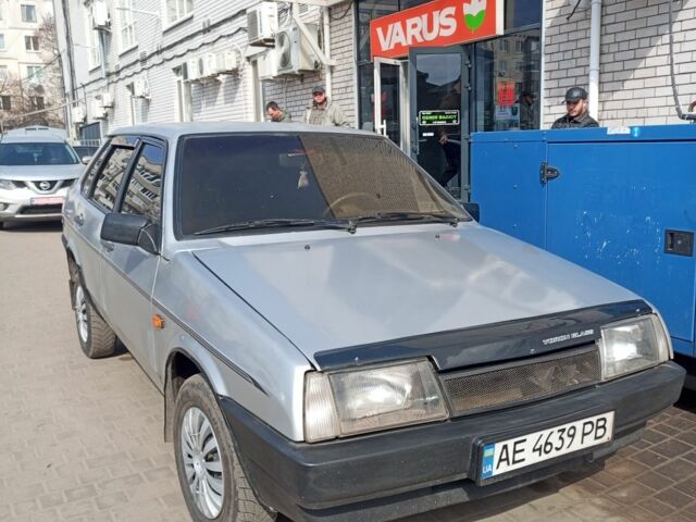 Сірий ВАЗ 21099, об'ємом двигуна 1.5 л та пробігом 200 тис. км за 1100 $, фото 1 на Automoto.ua