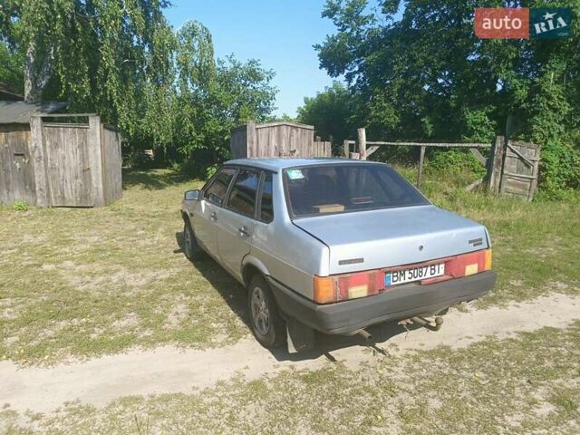 Серый ВАЗ 21099, объемом двигателя 1.5 л и пробегом 210 тыс. км за 1200 $, фото 1 на Automoto.ua