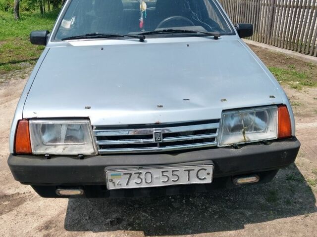 Серый ВАЗ 21099, объемом двигателя 1.5 л и пробегом 10 тыс. км за 500 $, фото 1 на Automoto.ua