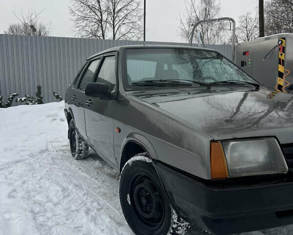Сірий ВАЗ 21099, об'ємом двигуна 1.5 л та пробігом 250 тис. км за 1200 $, фото 1 на Automoto.ua
