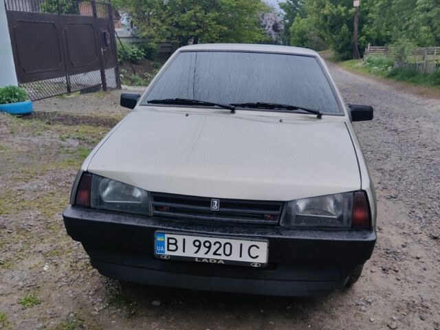 Серый ВАЗ 21099, объемом двигателя 1.5 л и пробегом 220 тыс. км за 1650 $, фото 1 на Automoto.ua
