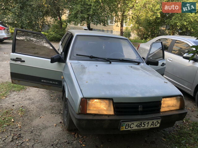 Серый ВАЗ 21099, объемом двигателя 1.6 л и пробегом 90 тыс. км за 900 $, фото 1 на Automoto.ua