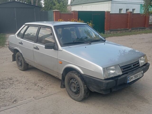 Сірий ВАЗ 21099, об'ємом двигуна 1.5 л та пробігом 111 тис. км за 1000 $, фото 1 на Automoto.ua