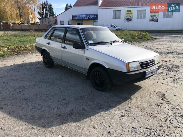 Сірий ВАЗ 21099, об'ємом двигуна 1.5 л та пробігом 198 тис. км за 1425 $, фото 1 на Automoto.ua