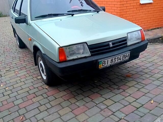 Серый ВАЗ 21099, объемом двигателя 1.5 л и пробегом 190 тыс. км за 1550 $, фото 1 на Automoto.ua