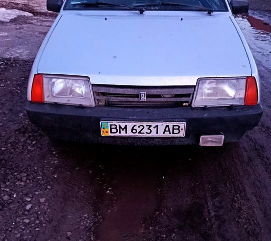Серый ВАЗ 21099, объемом двигателя 1.5 л и пробегом 200 тыс. км за 1000 $, фото 1 на Automoto.ua