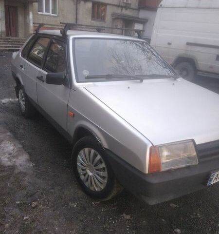 Сірий ВАЗ 21099, об'ємом двигуна 1.5 л та пробігом 222 тис. км за 1500 $, фото 1 на Automoto.ua