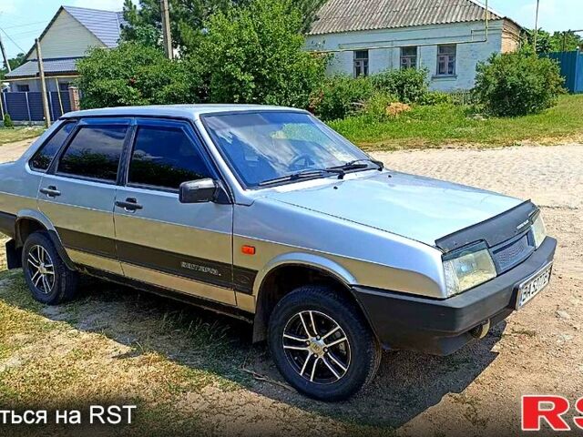 Серый ВАЗ 21099, объемом двигателя 1.5 л и пробегом 220 тыс. км за 1400 $, фото 1 на Automoto.ua