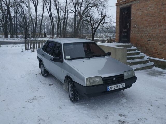 Серый ВАЗ 21099, объемом двигателя 1.5 л и пробегом 8 тыс. км за 2200 $, фото 1 на Automoto.ua