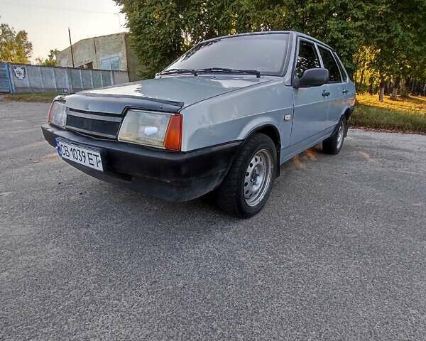 Сірий ВАЗ 21099, об'ємом двигуна 1.5 л та пробігом 315 тис. км за 1750 $, фото 1 на Automoto.ua
