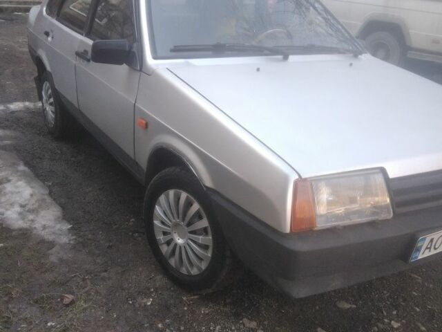 Сірий ВАЗ 21099, об'ємом двигуна 1.5 л та пробігом 222 тис. км за 1500 $, фото 1 на Automoto.ua