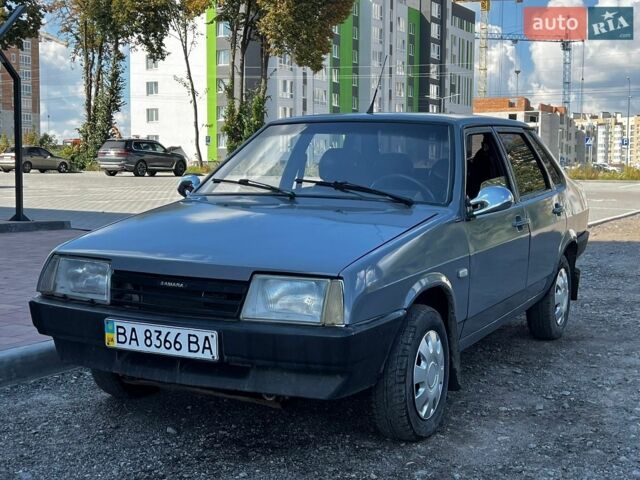 Серый ВАЗ 21099, объемом двигателя 1.5 л и пробегом 200 тыс. км за 1100 $, фото 1 на Automoto.ua