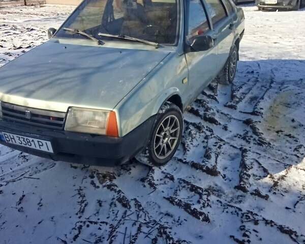 Серый ВАЗ 21099, объемом двигателя 1.5 л и пробегом 230 тыс. км за 1500 $, фото 1 на Automoto.ua