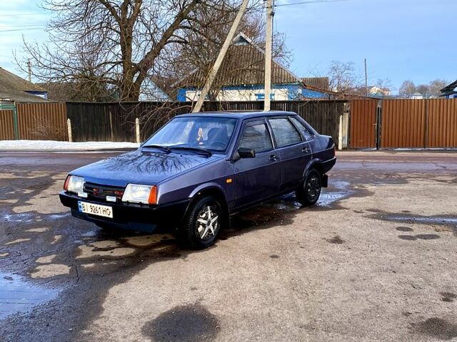 Сірий ВАЗ 21099, об'ємом двигуна 1.5 л та пробігом 200 тис. км за 2000 $, фото 1 на Automoto.ua