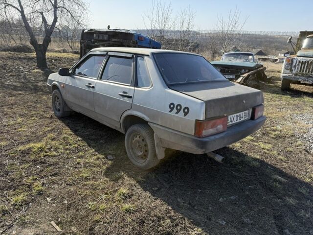 Сірий ВАЗ 21099, об'ємом двигуна 1.5 л та пробігом 150 тис. км за 500 $, фото 1 на Automoto.ua