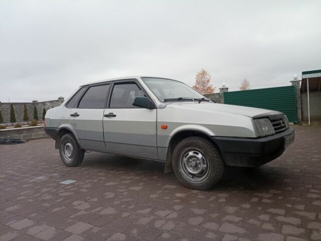Сірий ВАЗ 21099, об'ємом двигуна 1.5 л та пробігом 90 тис. км за 999 $, фото 1 на Automoto.ua
