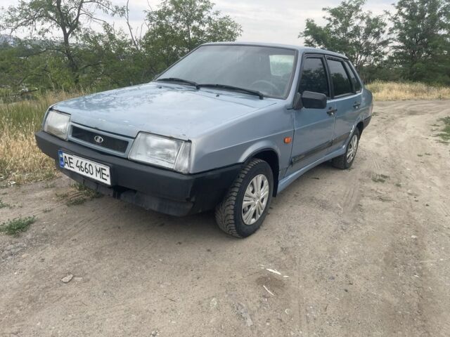 Сірий ВАЗ 21099, об'ємом двигуна 1.5 л та пробігом 200 тис. км за 1500 $, фото 1 на Automoto.ua