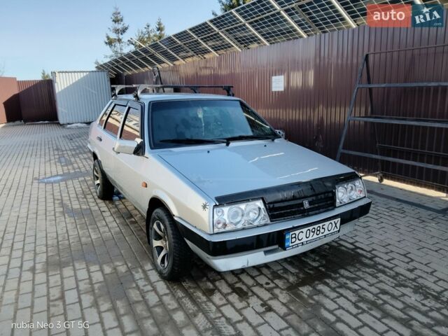 Сірий ВАЗ 21099, об'ємом двигуна 1.5 л та пробігом 280 тис. км за 1200 $, фото 1 на Automoto.ua
