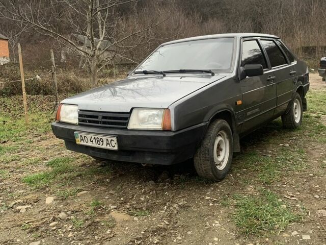 Серый ВАЗ 21099, объемом двигателя 1.5 л и пробегом 160 тыс. км за 900 $, фото 1 на Automoto.ua
