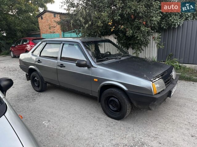 Сірий ВАЗ 21099, об'ємом двигуна 1.5 л та пробігом 250 тис. км за 1200 $, фото 1 на Automoto.ua