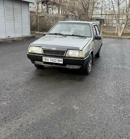 Сірий ВАЗ 21099, об'ємом двигуна 1.5 л та пробігом 204 тис. км за 1550 $, фото 1 на Automoto.ua