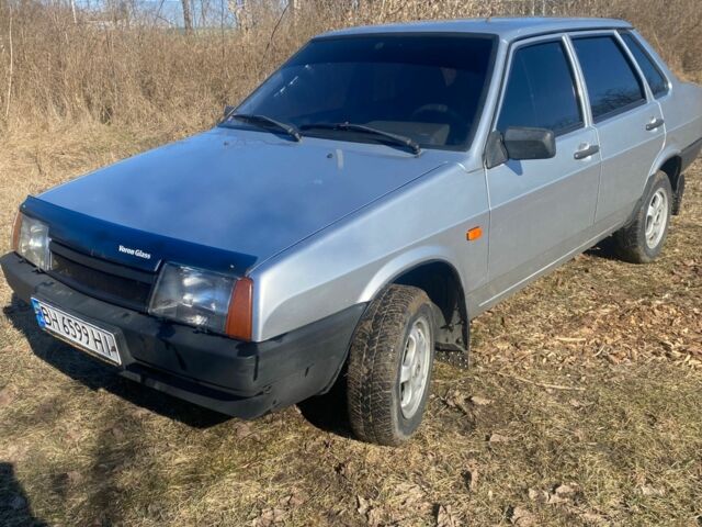 Серый ВАЗ 21099, объемом двигателя 1.5 л и пробегом 125 тыс. км за 2100 $, фото 1 на Automoto.ua