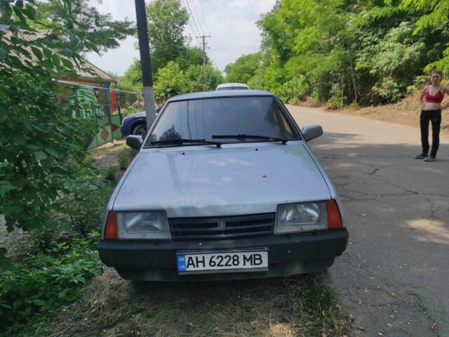 Сірий ВАЗ 21099, об'ємом двигуна 1.5 л та пробігом 888 тис. км за 1000 $, фото 1 на Automoto.ua